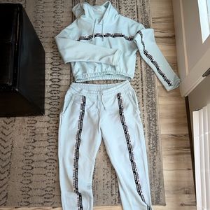 Baby Blue Adidas Sweatsuit